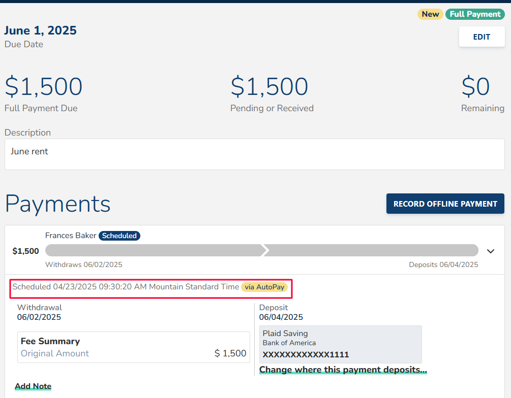 How To Find Rent Payment Details and Dates | Avail Support Site