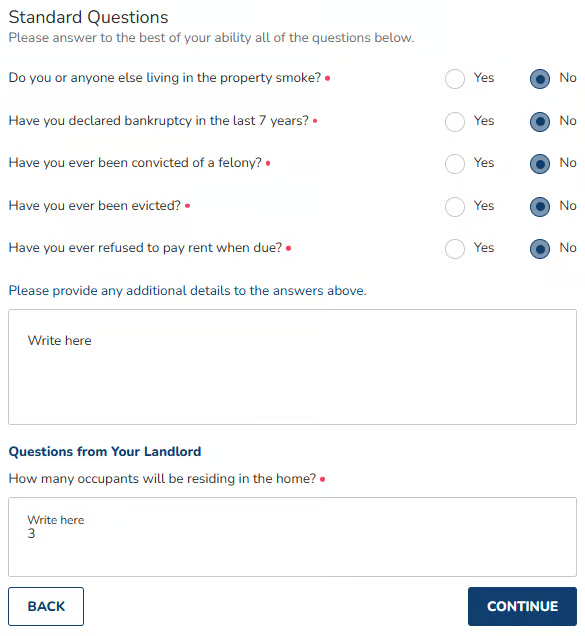 How To Preview An Online Rental Application Form | Avail Support Site